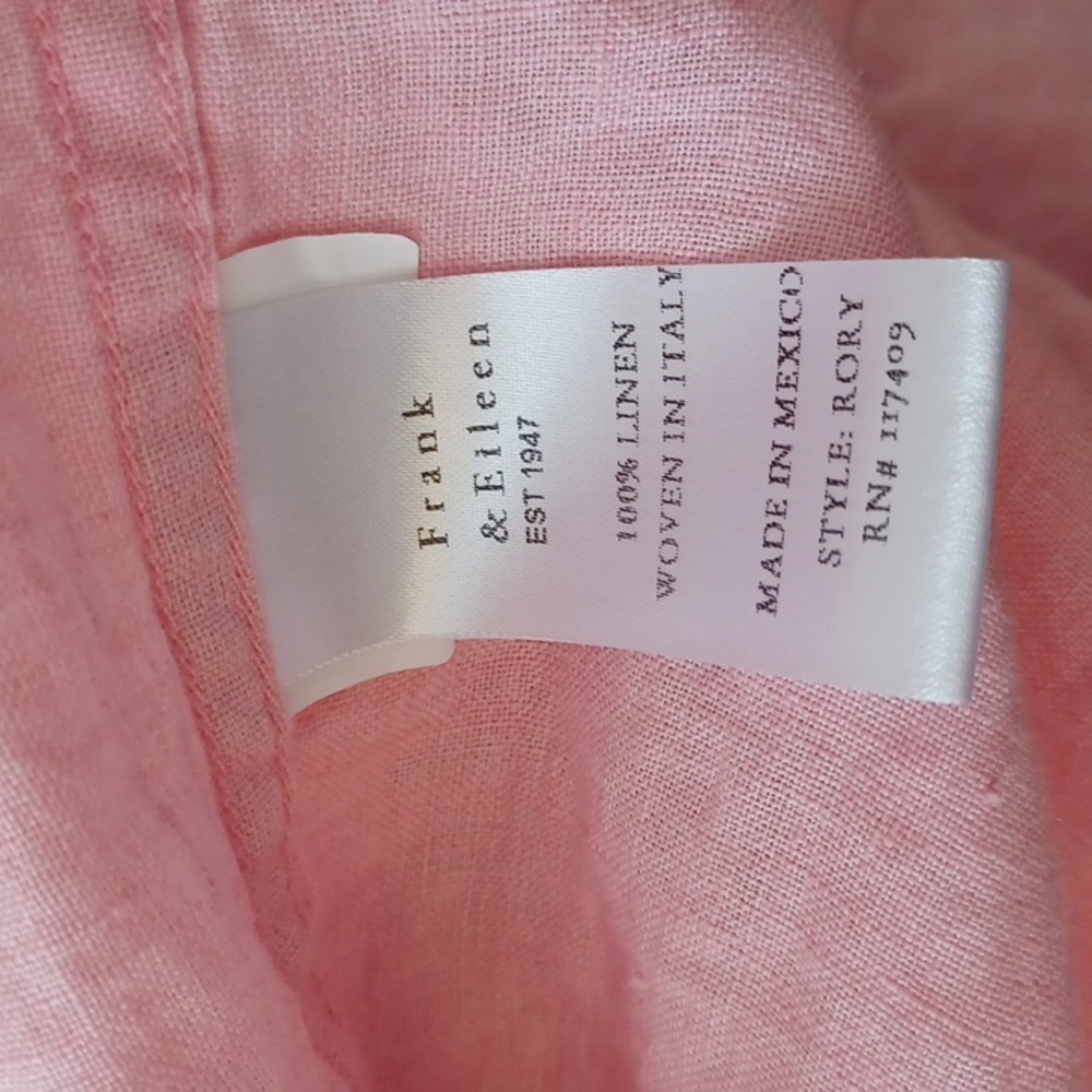 Frank & Eileen Dusty Rose Button-Front Maxi Shirt Dress - Picture 14 of 15